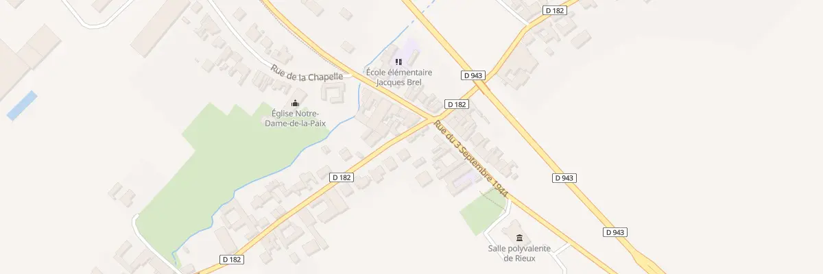 Plan du 6 Rue du Pont de Fer à Lillers