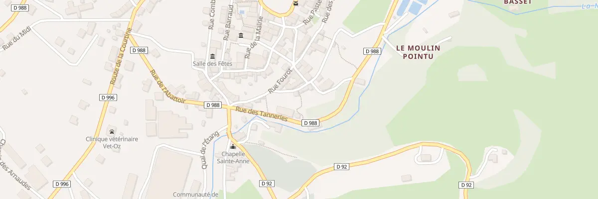 Plan du 17 Rue Jean Jaurès à Auzances