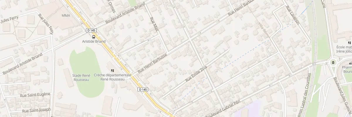 Plan du 124 Rue Henri Barbusse à Champigny-sur-Marne