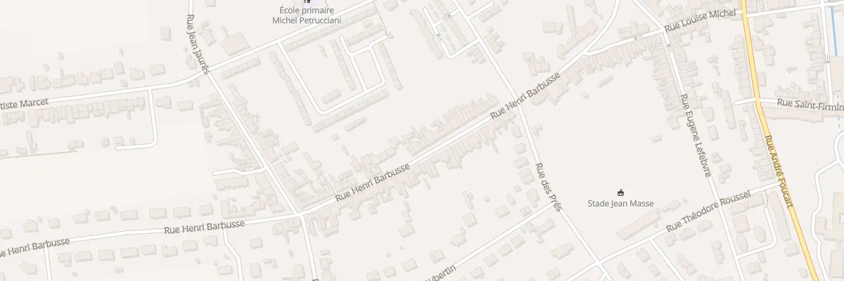 Plan du 38 Rue Henri Barbusse à Corbie