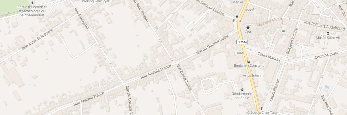 Plan du 47 Rue du Petit Vougan à Saint-Amand-Montrond