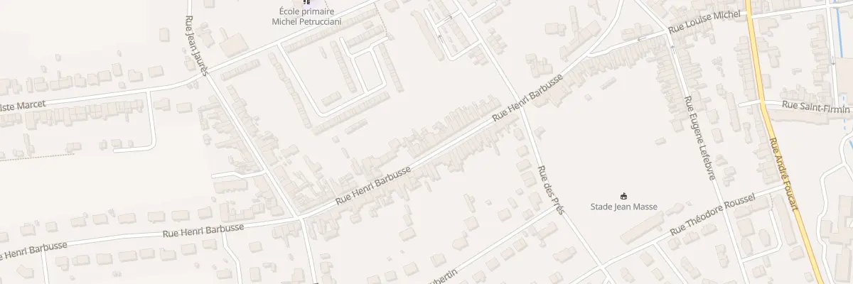 Plan du 36 Rue Henri Barbusse à Corbie