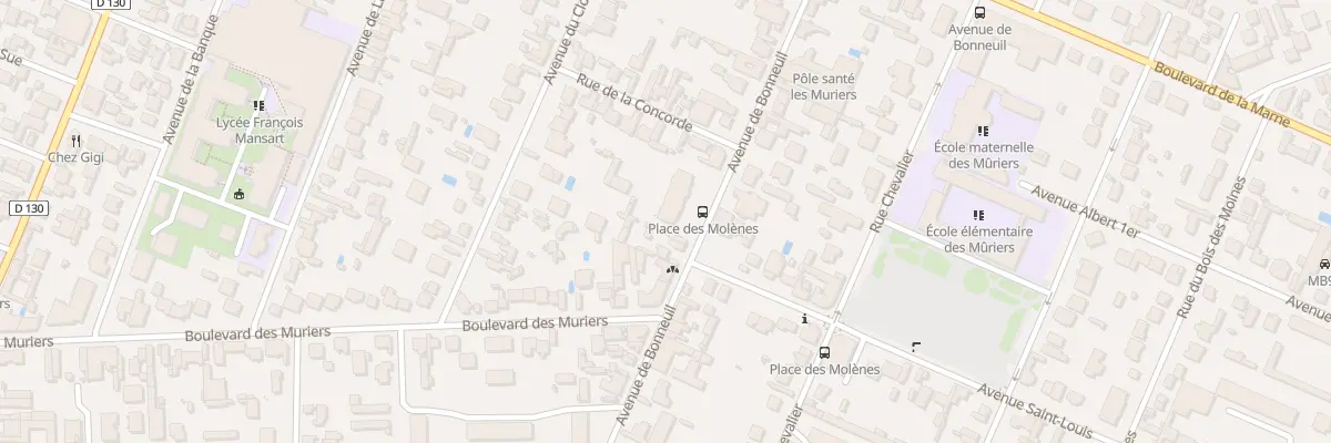 Plan du 68 Av de Bonneuil à Saint-Maur-des-Fossés