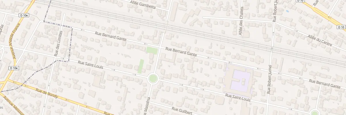 Plan du 95 Rue Bernard Gante à Villemomble