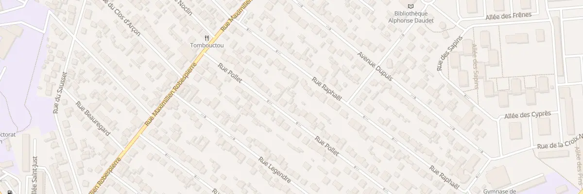 Plan du 17 Rue Pollet à Aulnay-sous-Bois