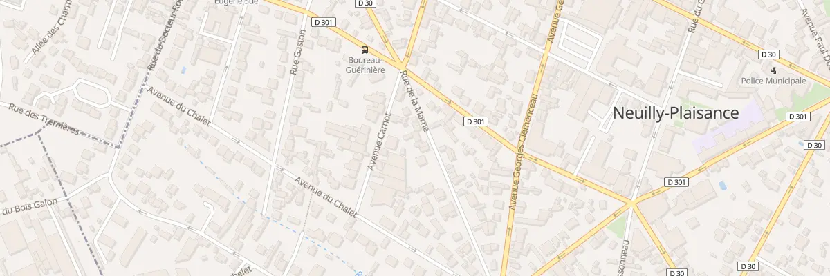 Plan du 36 Rue de la Marne à Neuilly-Plaisance