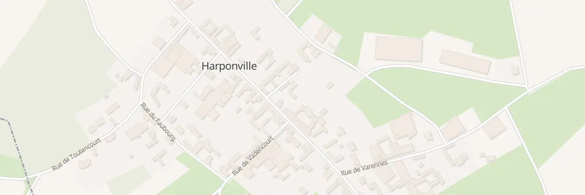Plan du 21 Gr Grande Rue à Harponville