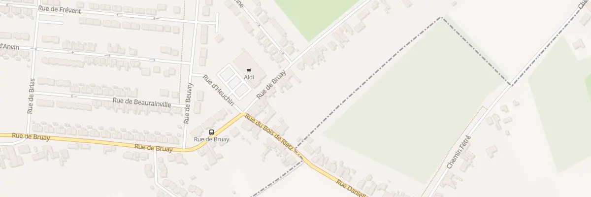 Plan du 162 Rue de Bruay à Calonne-Ricouart