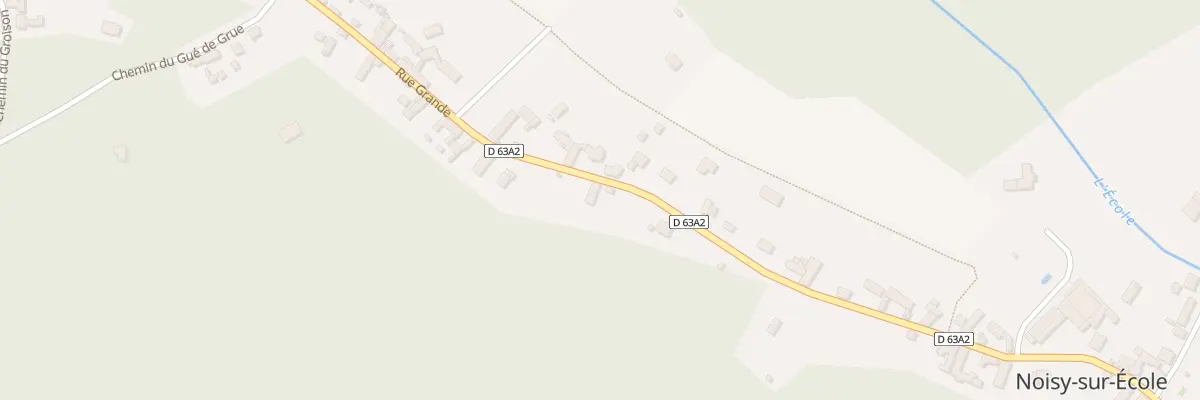 Plan du 24 Rue Grande à Noisy-sur-École