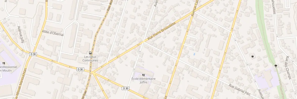 Plan du 2B Rue Gabriel Péri à Neuilly-Plaisance