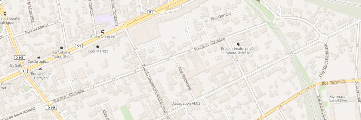 Plan du 30 Rue Jean Allemane à Champigny-sur-Marne