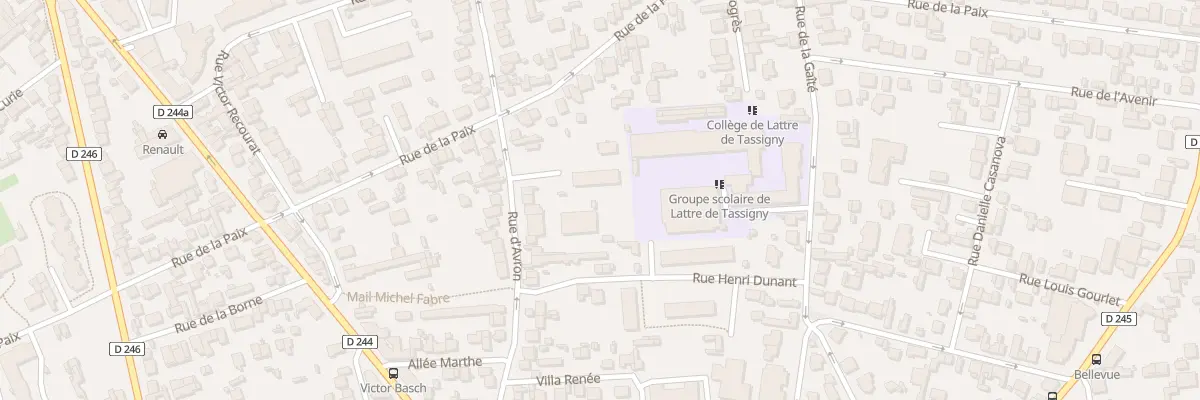 Plan du 54B Rue d’Avron au Perreux-sur-Marne