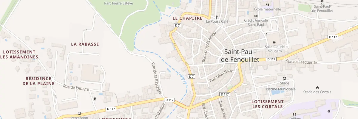 Plan du 17 Bd de l’Agly à Saint-Paul-de-Fenouillet