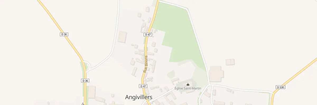 Plan du 153 Rue Binons à Angivillers