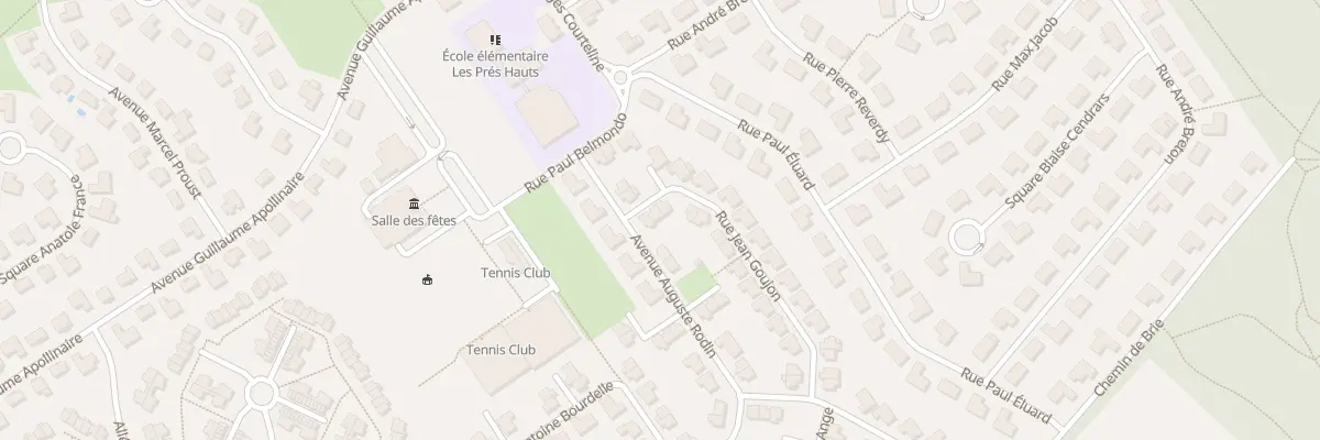 Plan du 4 Rue Jean Goujon à Saint-Germain-lès-Corbeil