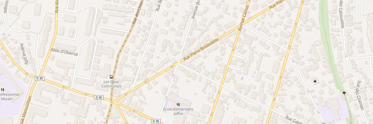 Plan du 1 Rue Gabriel Péri à Neuilly-Plaisance