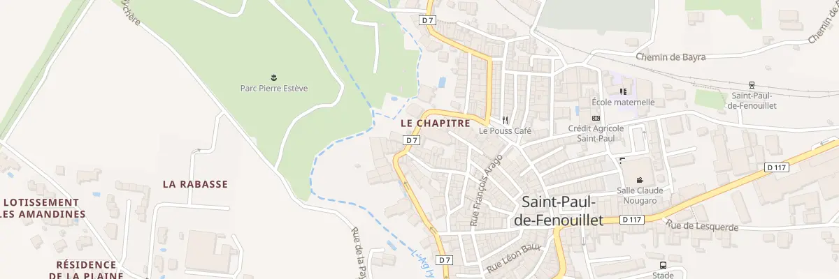 Plan du 24 Bd de l’Agly à Saint-Paul-de-Fenouillet