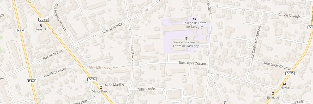 Plan du 42B Rue d’Avron au Perreux-sur-Marne