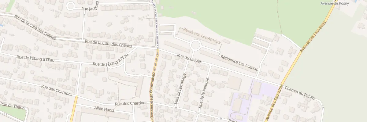 Plan du 13 Vla de l’Ermitage à Neuilly-Plaisance