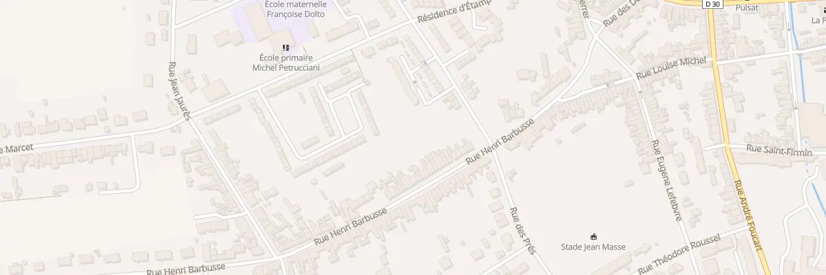 Plan du 26 Rue Henri Barbusse à Corbie