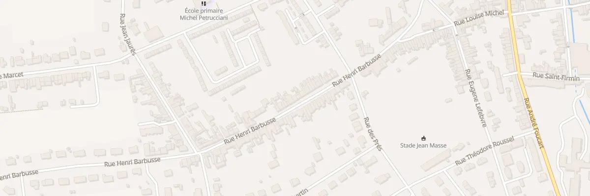 Plan du 32 Rue Henri Barbusse à Corbie
