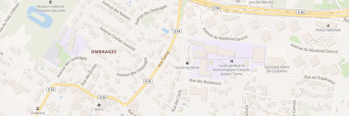 Plan du 1T Rue Talma à Brunoy
