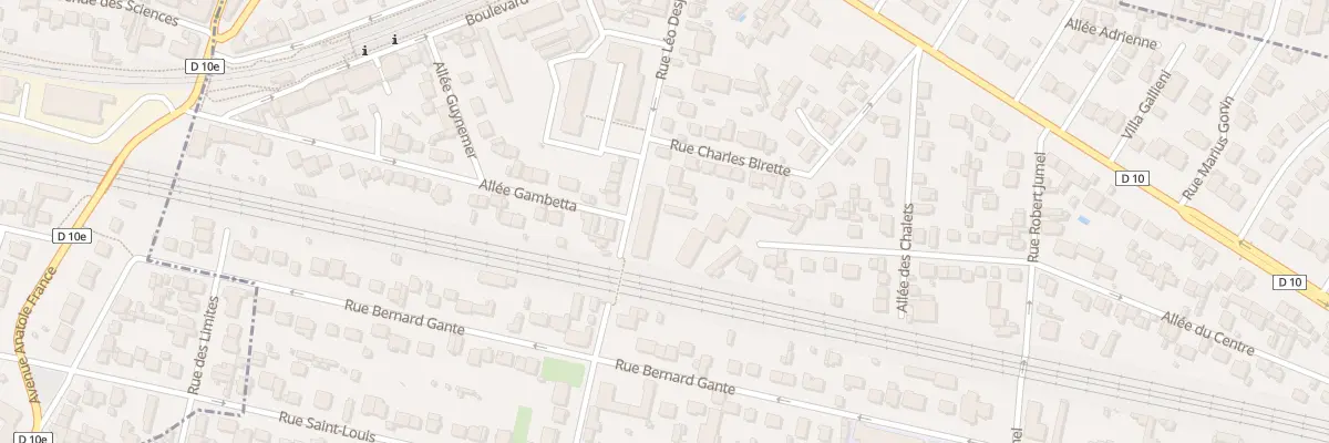 Plan du 23 Rue Léo Desjardins à Villemomble
