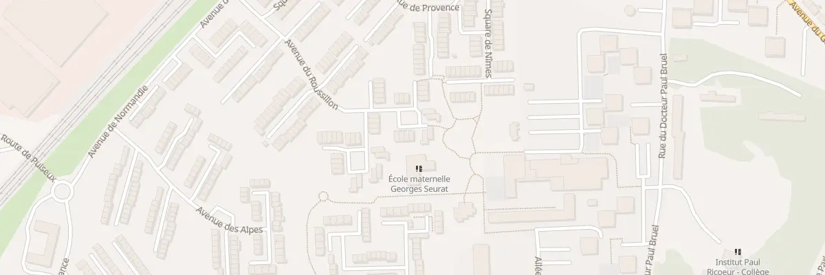Plan du 8 Sq de Font Romeu à Louvres
