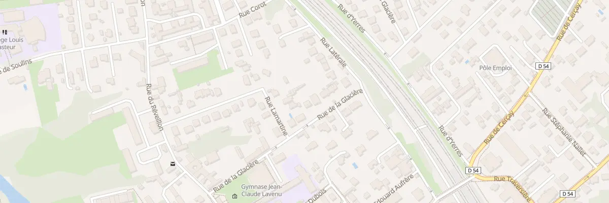 Plan du 10 Rue de la Glacière à Brunoy