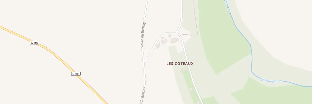 Plan du 150 Les Coteaux à Saint-Just