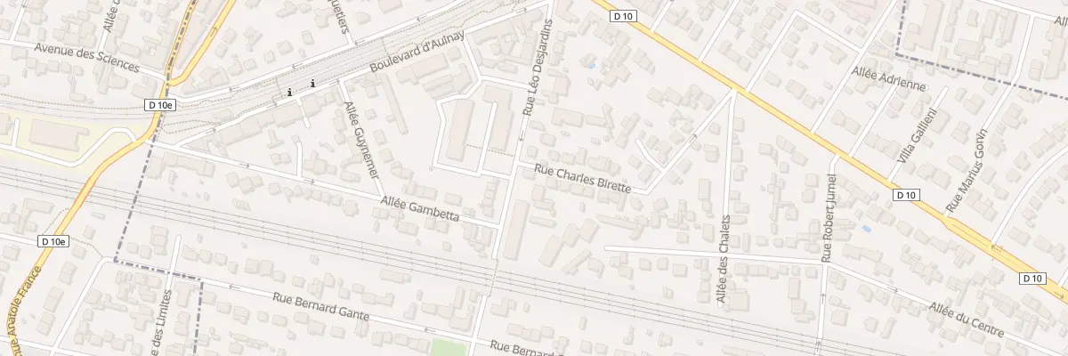 Plan du 19 Rue Léo Desjardins à Villemomble