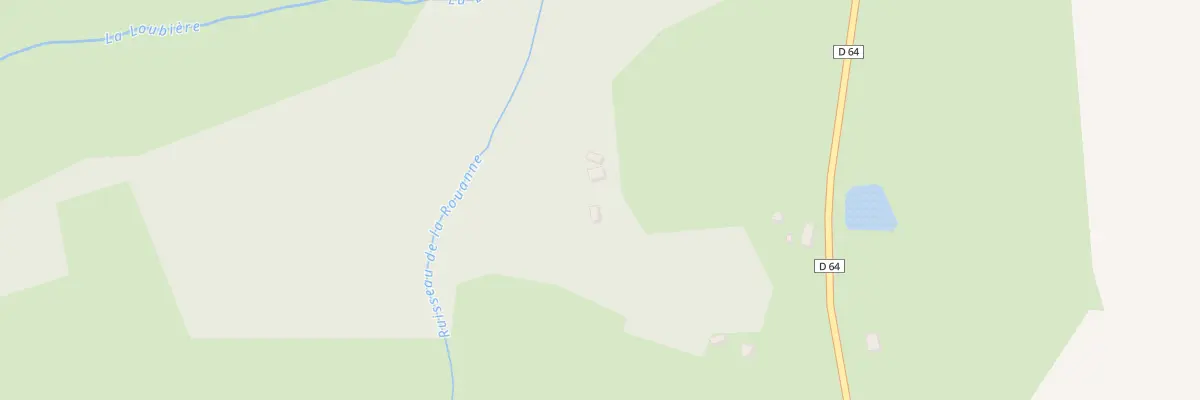 Plan du 2 La Salvert à Saulzais-le-Potier