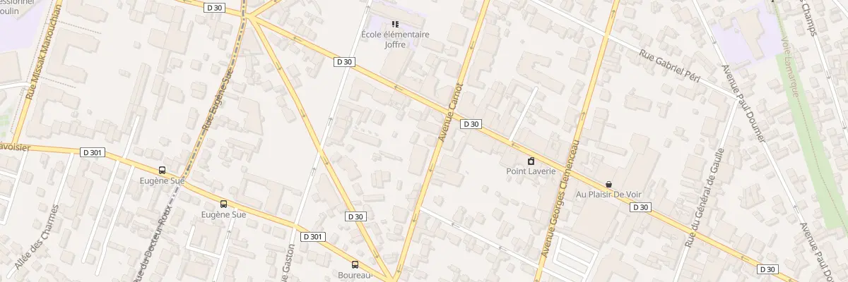 Plan du 29 Av Carnot à Neuilly-Plaisance