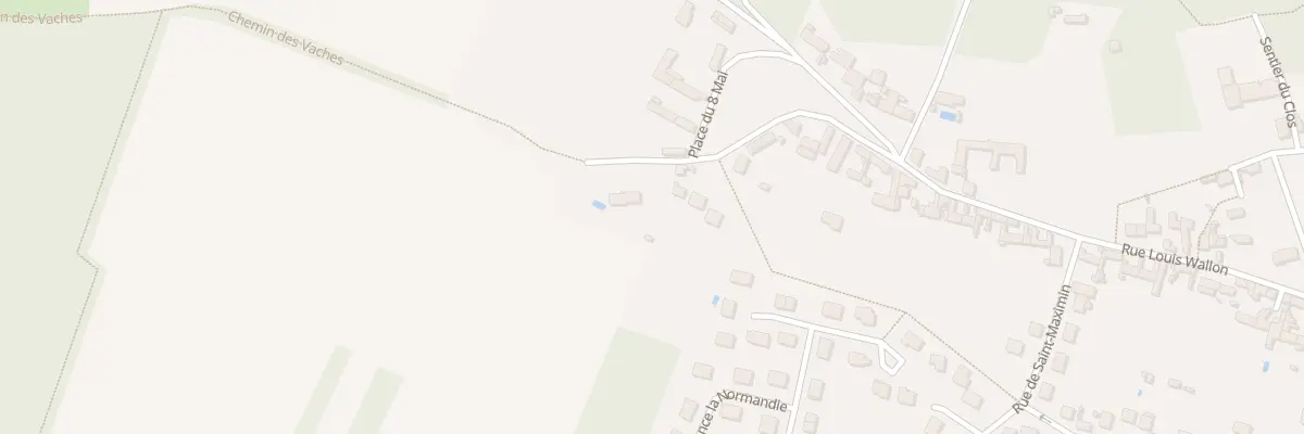 Plan du 80 Pl du 8 Mai à Apremont