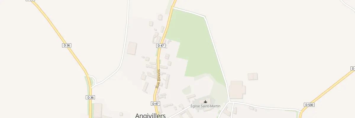 Plan du 188 Rue Binons à Angivillers