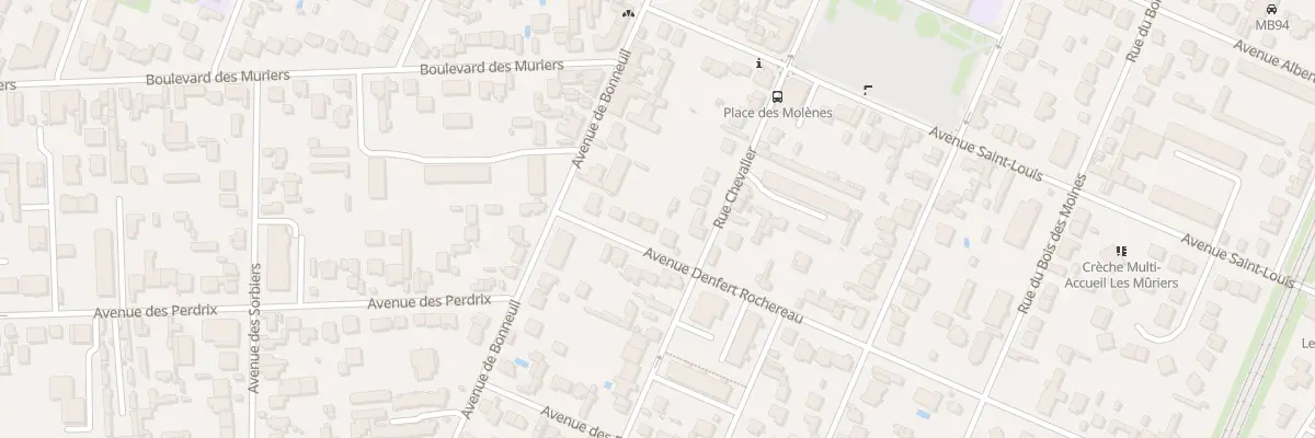 Plan du 7 Av Denfert Rochereau à Saint-Maur-des-Fossés