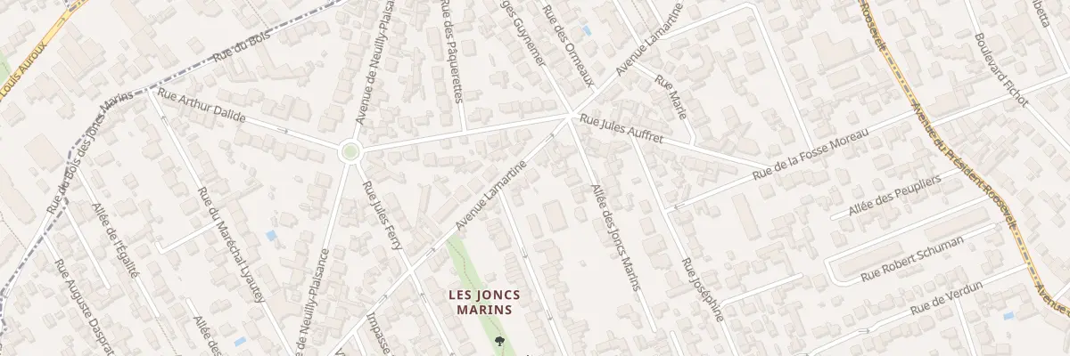 Plan du 80B Av Lamartine au Perreux-sur-Marne