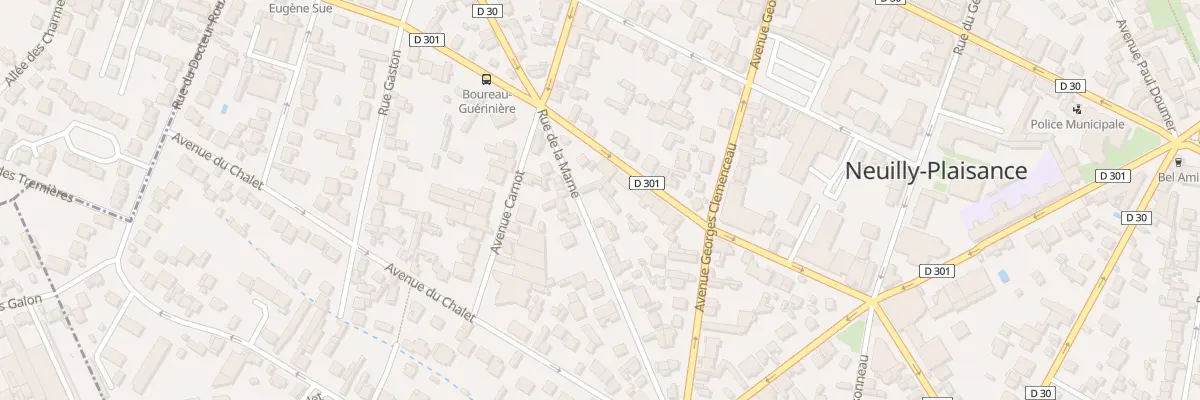 Plan du 29B Rue de la Marne à Neuilly-Plaisance