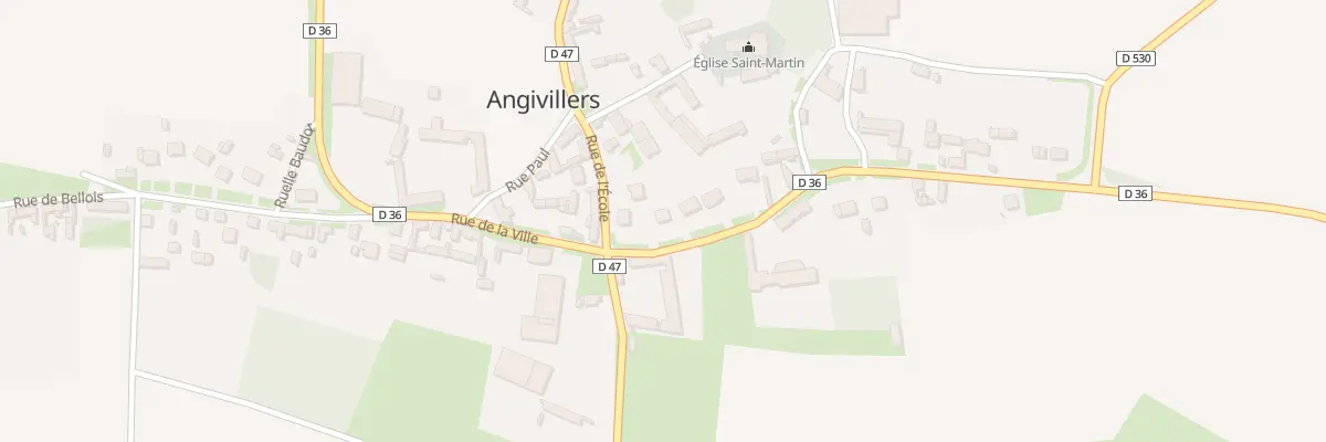 Plan du 61 Rue de l’Archer à Angivillers