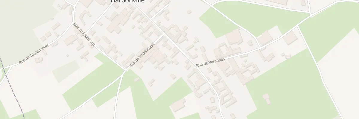 Plan du 30 Gr Grande Rue à Harponville