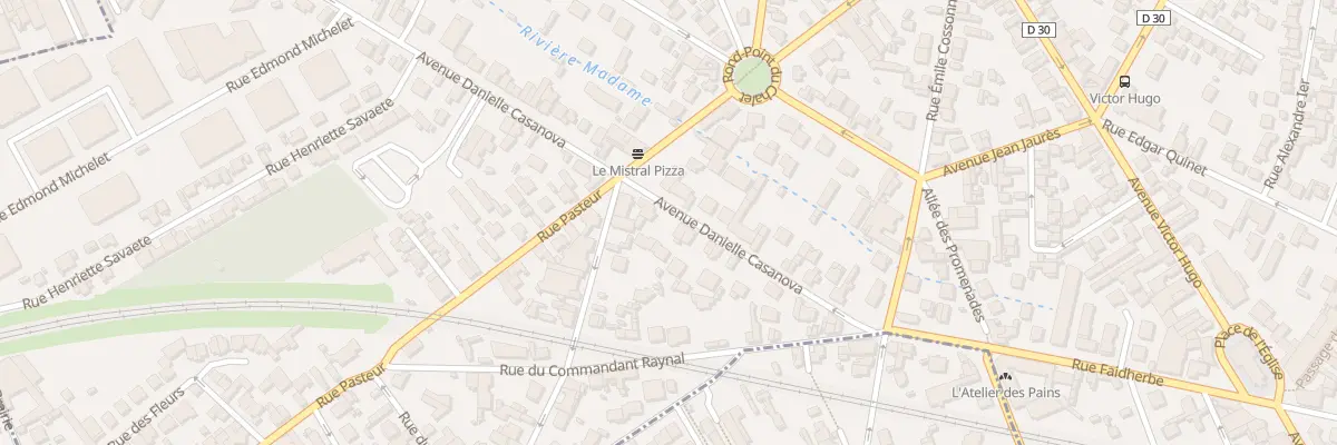 Plan du 19 Av Danielle Casanova à Neuilly-Plaisance
