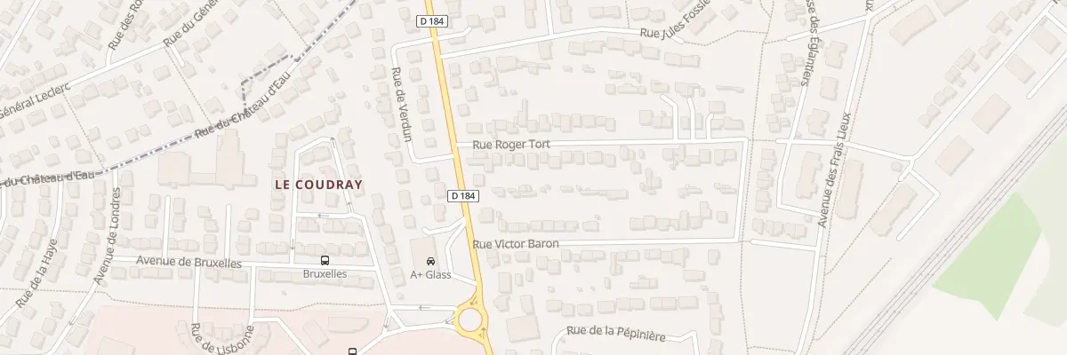 Plan du 10 Rue Roger Tort à Louvres