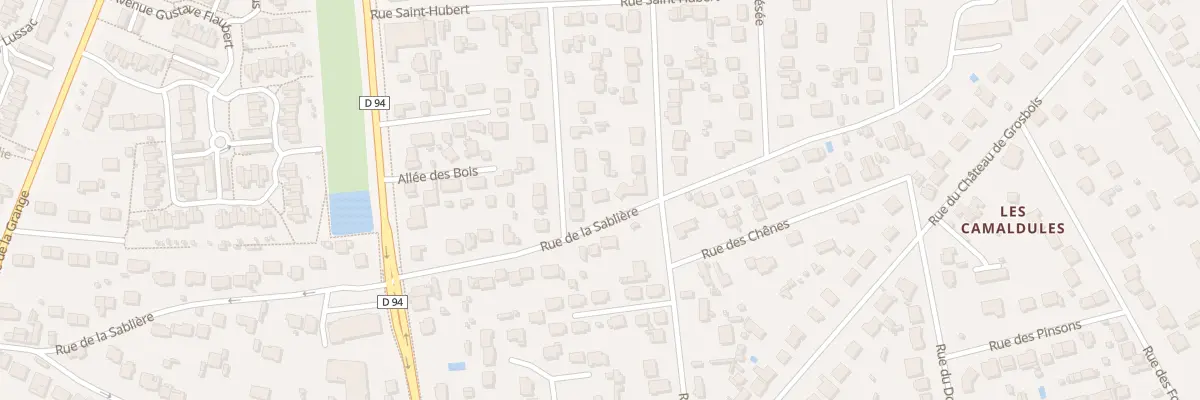 Plan du 55 Rue de la Sablière à Yerres