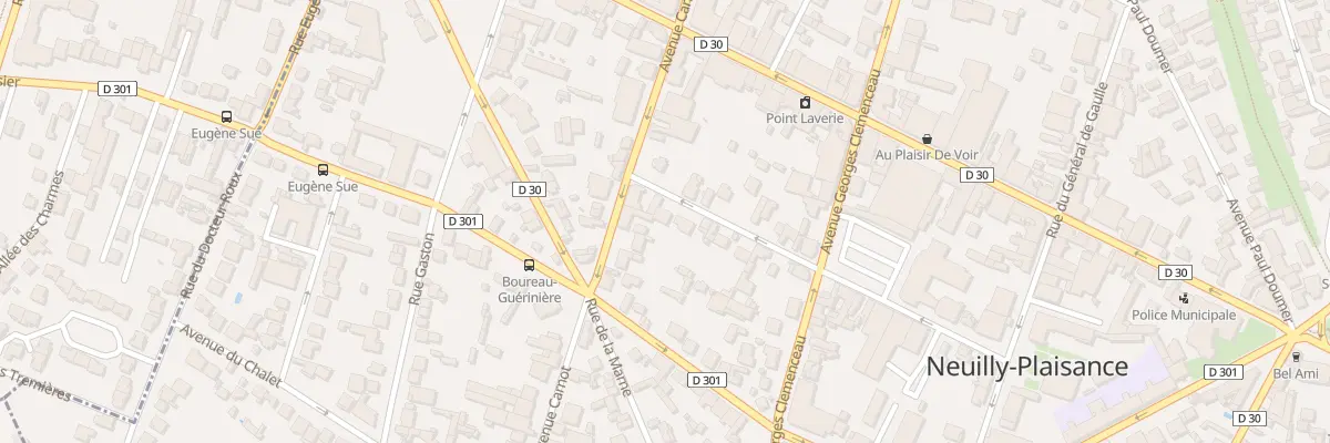 Plan du 4 Rue P Vaillant Couturier à Neuilly-Plaisance