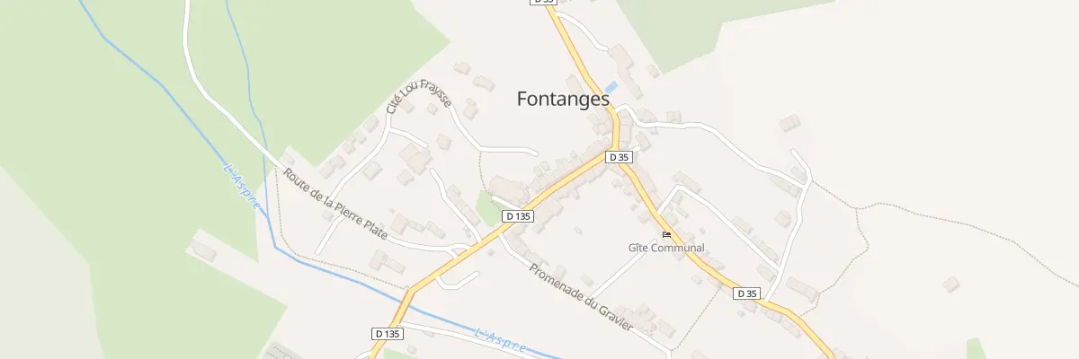 Plan du 5149 Le Bourg à Fontanges