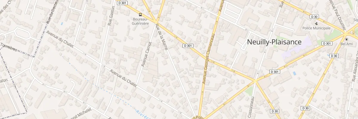 Plan du 33 Rue de la Marne à Neuilly-Plaisance