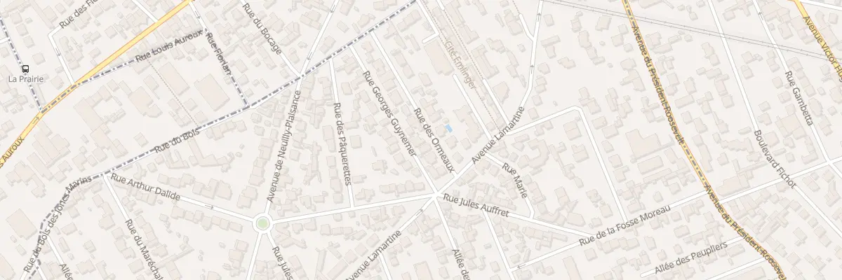 Plan du 8B Rue Georges Guynemer au Perreux-sur-Marne