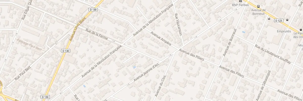 Plan du 67 Rue de la Ferme à Saint-Maur-des-Fossés