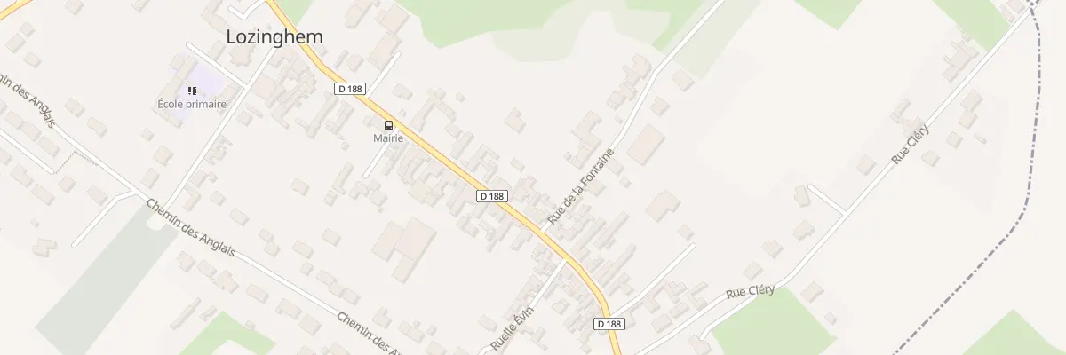 Plan du 46 Rue Joseph Carlier à Lozinghem
