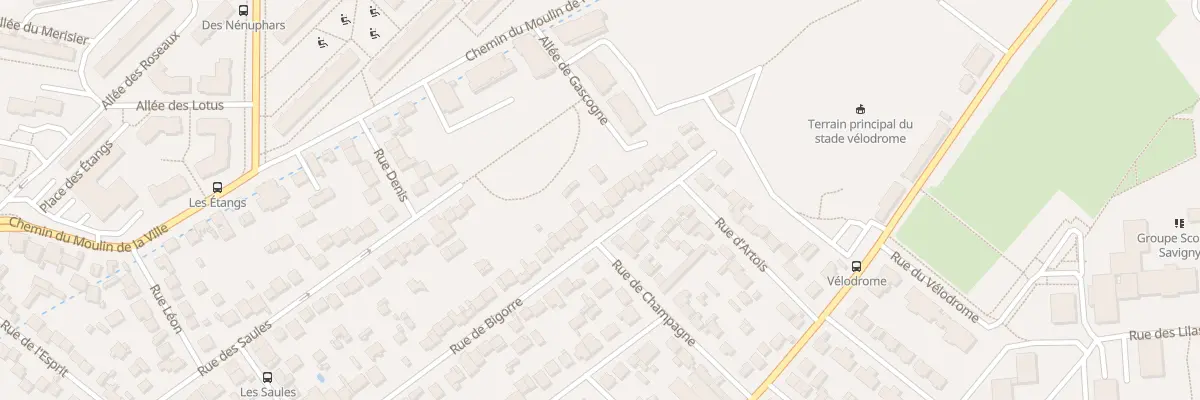Plan du 55 Rue de Bigorre à Aulnay-sous-Bois